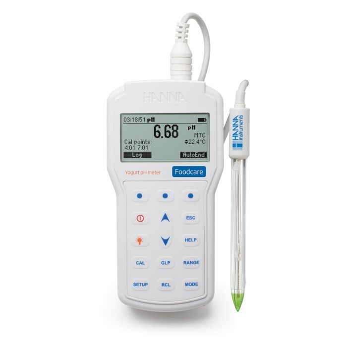 Professional Portable Yogurt Ph Meter - Hi98164 - Application: Industrial