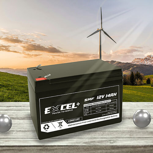 7-12 V Ups Battery - Features: Long Backup