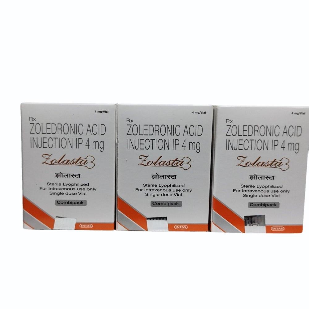 Zolasta  Zoledronic acid Injection 4mg 