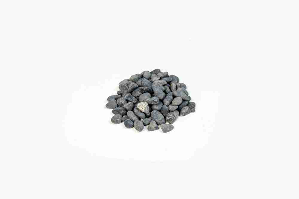 Black Pebbles - Basalt/granite, 1-5cm, Glossy Black | Smooth Texture, High Durability, Ideal For Landscaping, Aquariums, Interiors