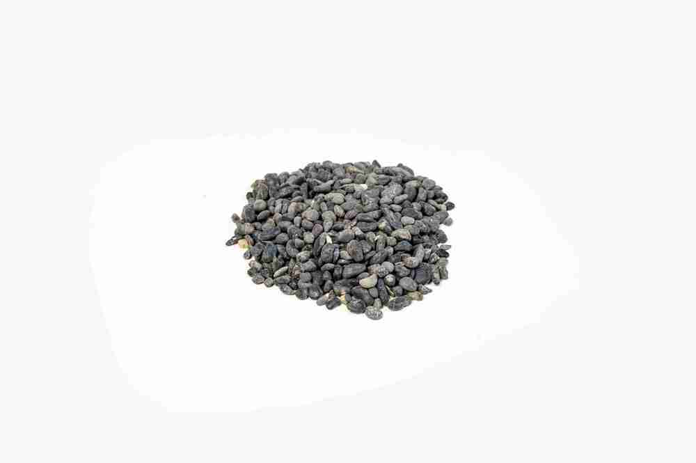 Black Pebbles - Basalt/granite, 1-5cm, Glossy Black | Smooth Texture, High Durability, Ideal For Landscaping, Aquariums, Interiors
