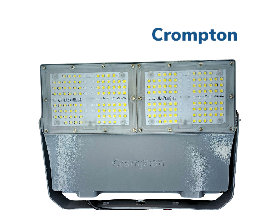 Crompton 200W LED Flood Light Spectacle Pro TFS-511-200-57-60D-HL2-LM-NGG