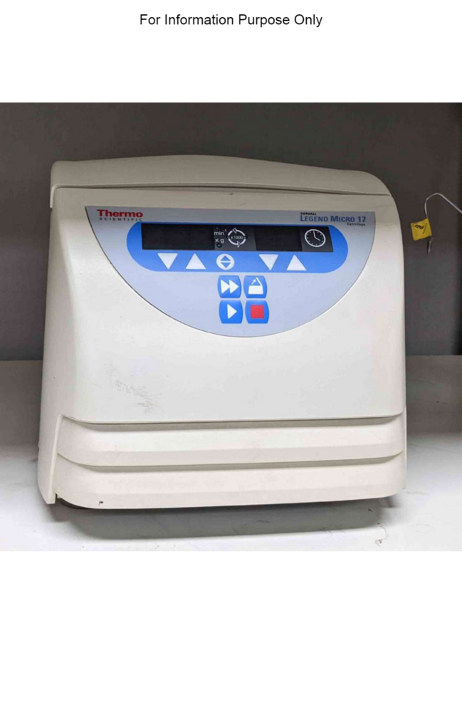 Thermo Fisher Sorvall Legend Microcentrifuge