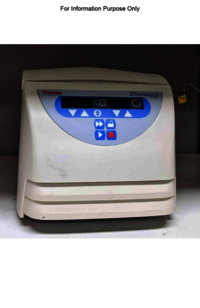 Thermo Fisher Sorvall Legend Microcentrifuge