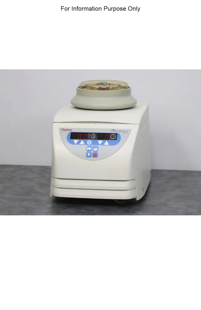 Thermo Fisher Sorvall Legend Microcentrifuge