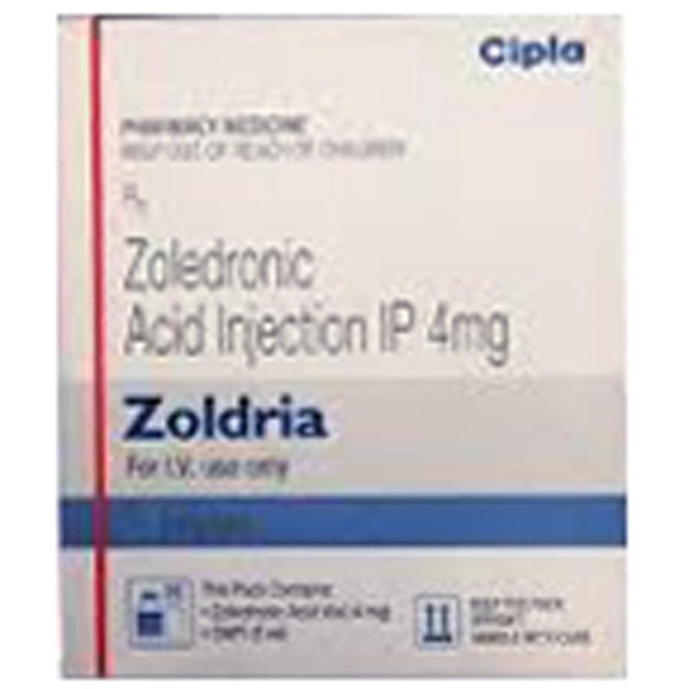 Zoldria zoledronic Injection 4 mg 