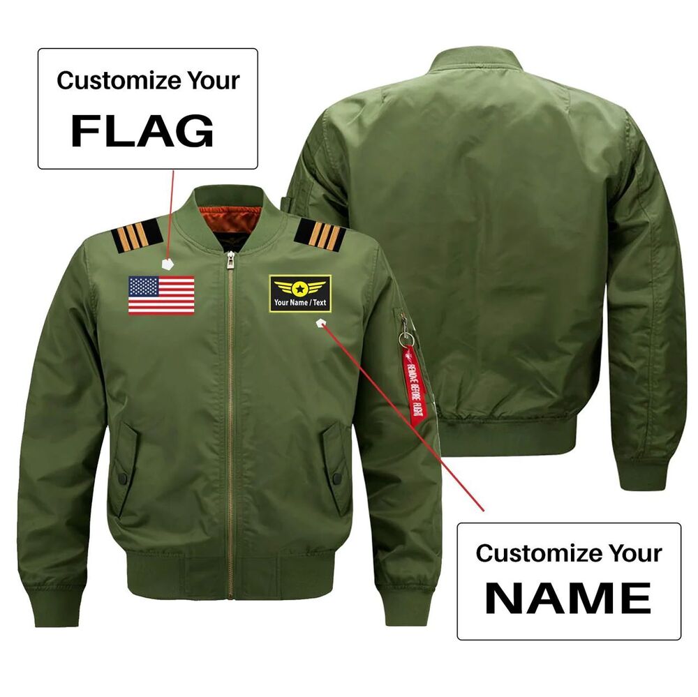 Unisex Plain Bomber Jacket - Color: All Colors