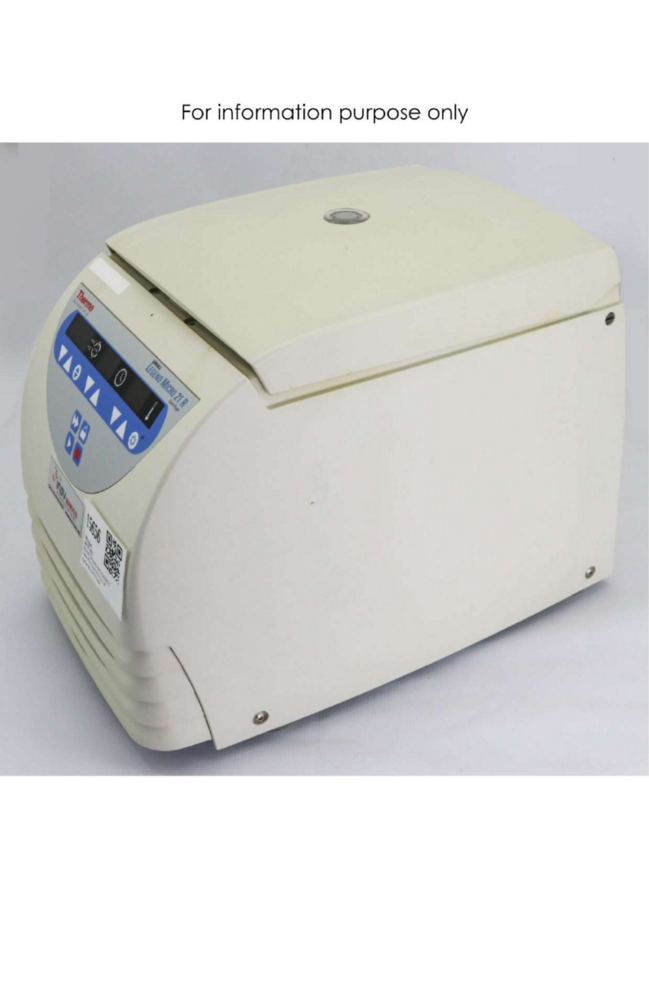 Thermo Fisher Sorvall Legend Micro 21R Microcentrifuge