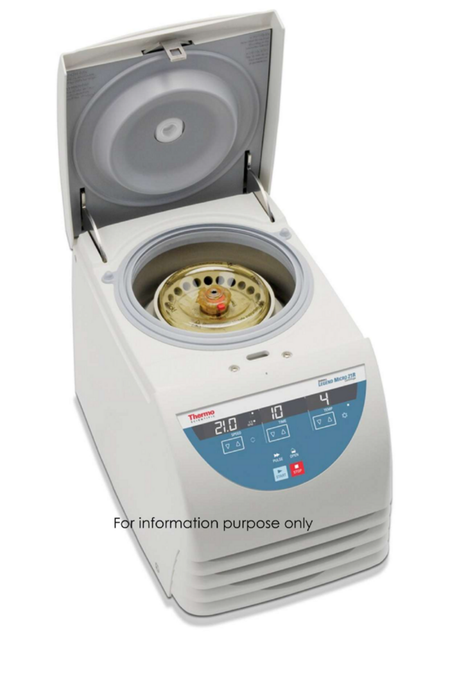 Thermo Fisher Sorvall Legend Micro 21r Microcentrifuge - Dimension (L*w*h): 54.6 Cm * 30.5 Cm * 29.5 Cm Centimeter (Cm)