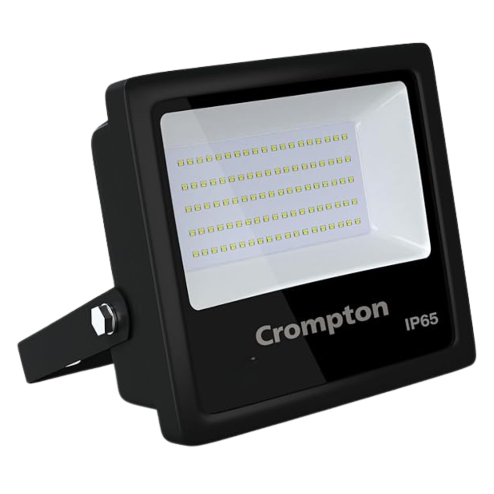 Crompton Led Flood Light 100W Outdoor Waterproof LDFLX100WW, IP65 ALMN GLEAM NXT