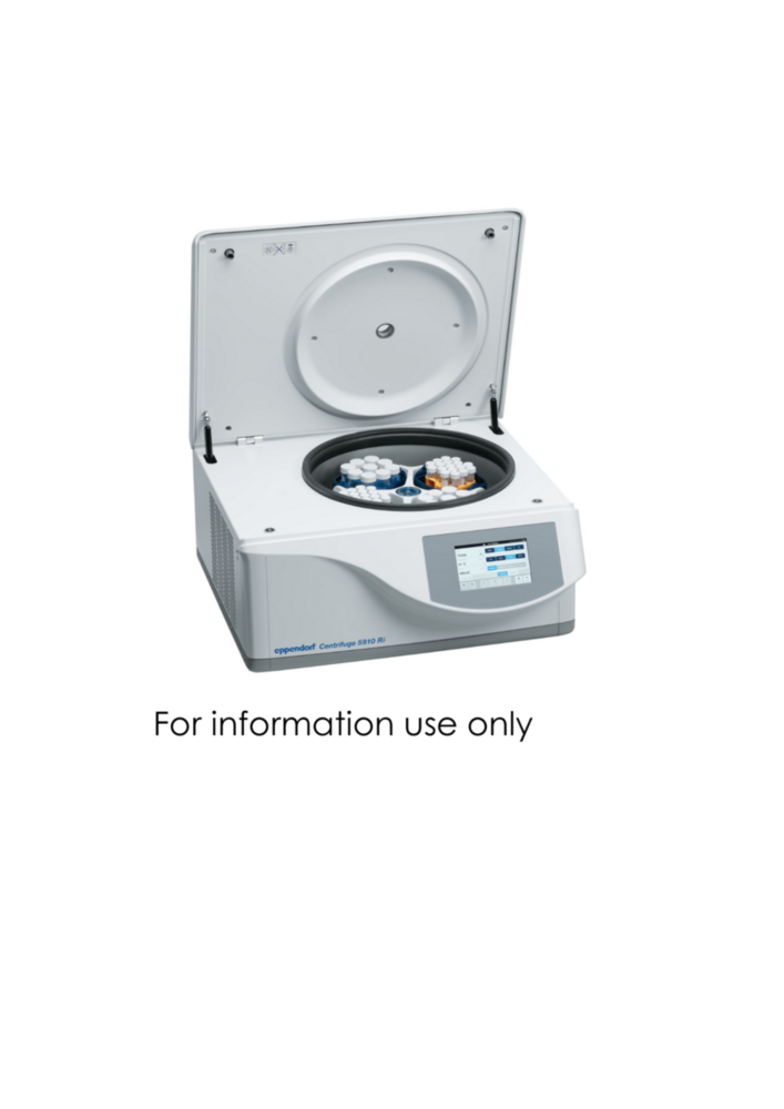 Eppendorf 5910 Ri Refrigerated Centrifuge