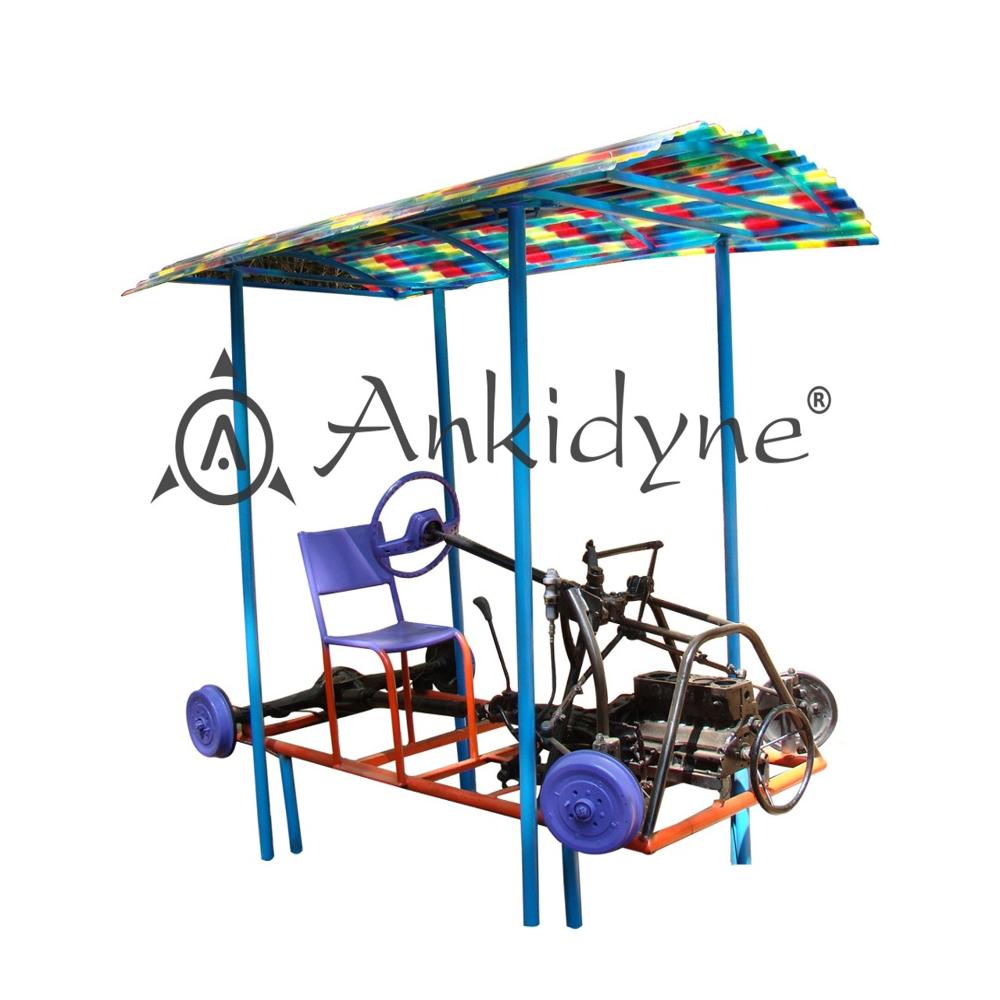 Science Park Models Automobile Working Model - Material: Metal