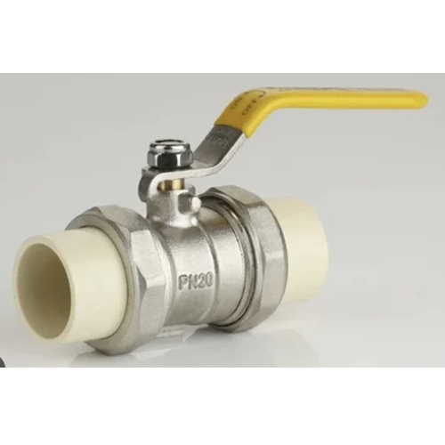 Cpvc Union Brass Ball Valve - Color: Silver