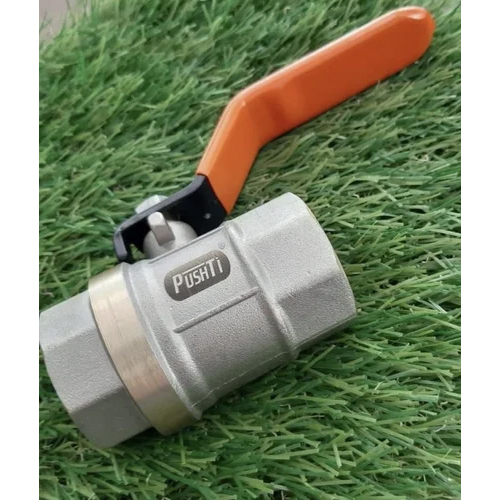 Pushti Brass Ball Valve - Color: Grey