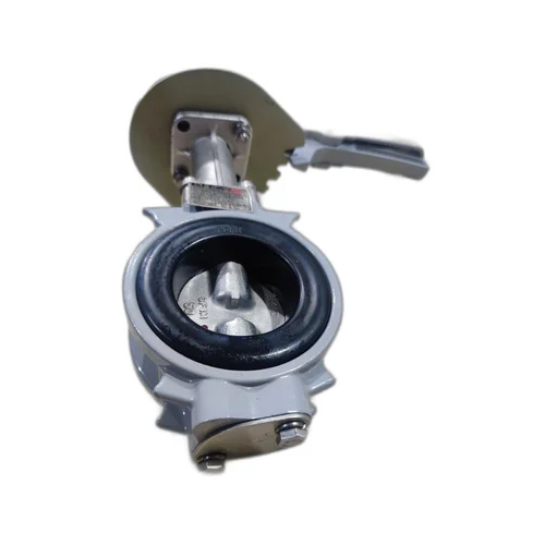 40Mm Wafer Butterfly Valve - Color: Silver And Black