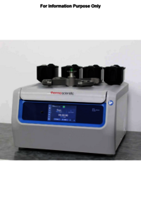 Thermo Fisher Multifuge Sorvall X4 Pro Centrifuge