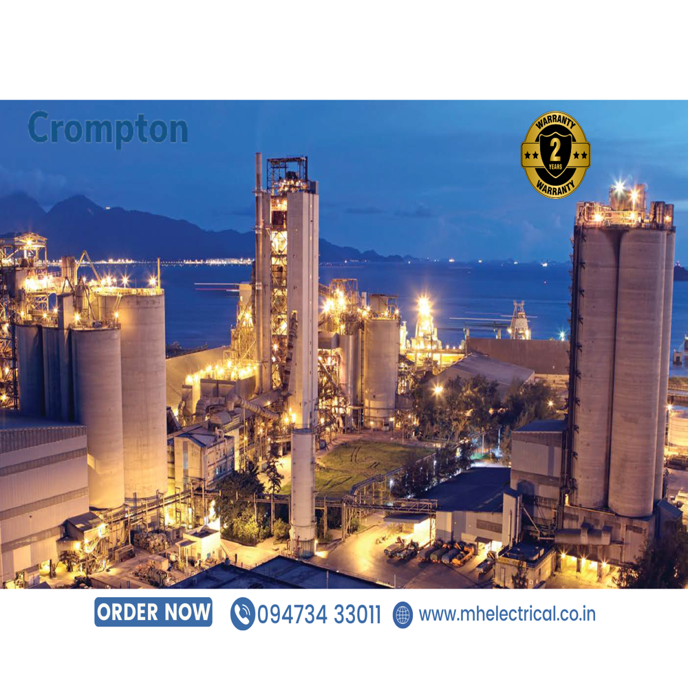 80w Canopy Light Crompton For Petrol Pump CIR-328-80-57-SL-DP-NWH