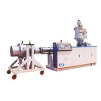 Single Screw Extruder - Mild Steel, 6x2x2 Meters, Silver Finish | Fully Automatic, Plc Control System, 220 Volt Power Supply
