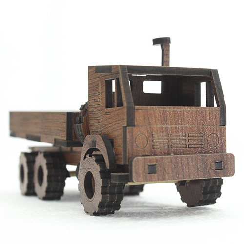 Truck Toy - Color: Brown
