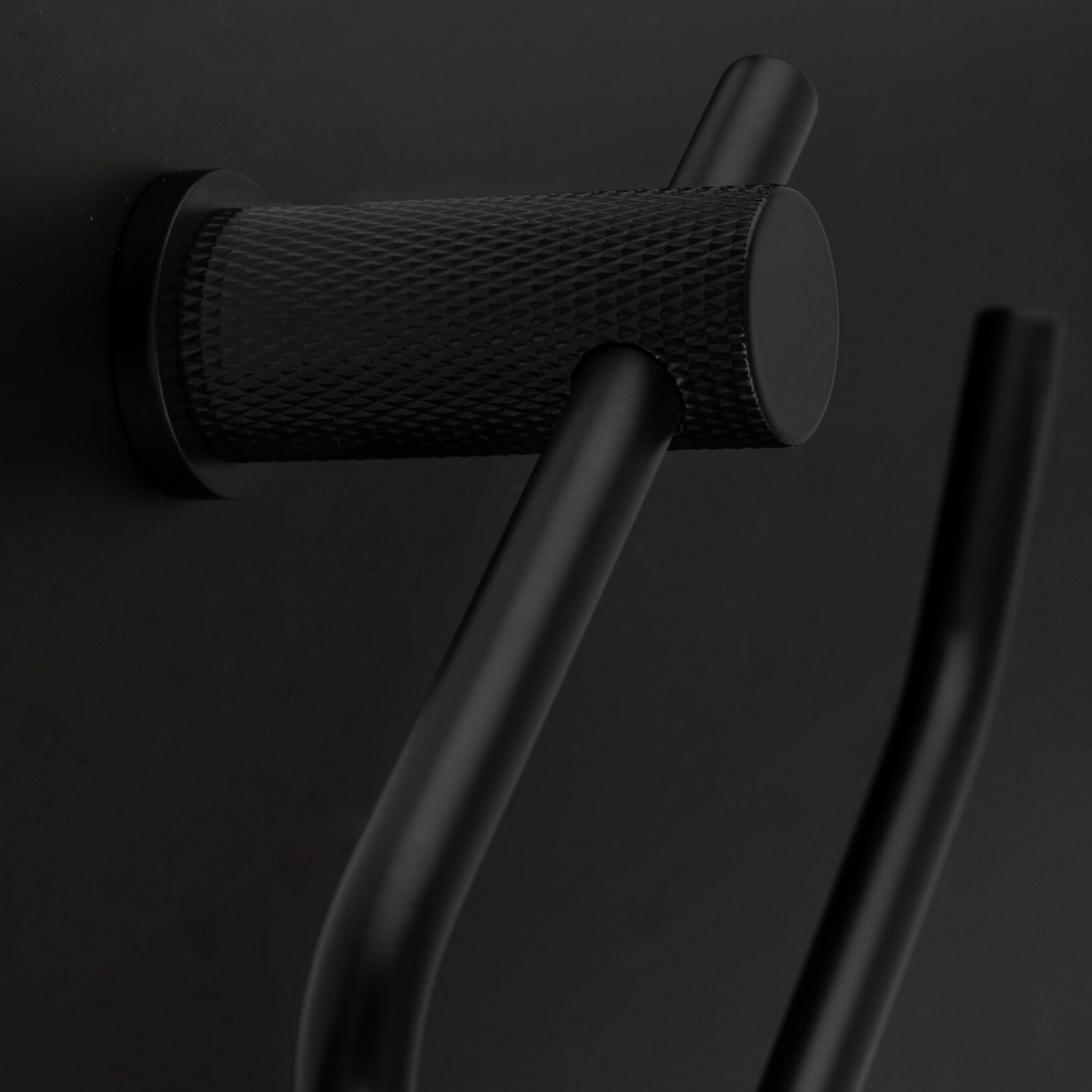 Nebularis Knurled Toilet Paper Holder | Luxurious Roll Holder