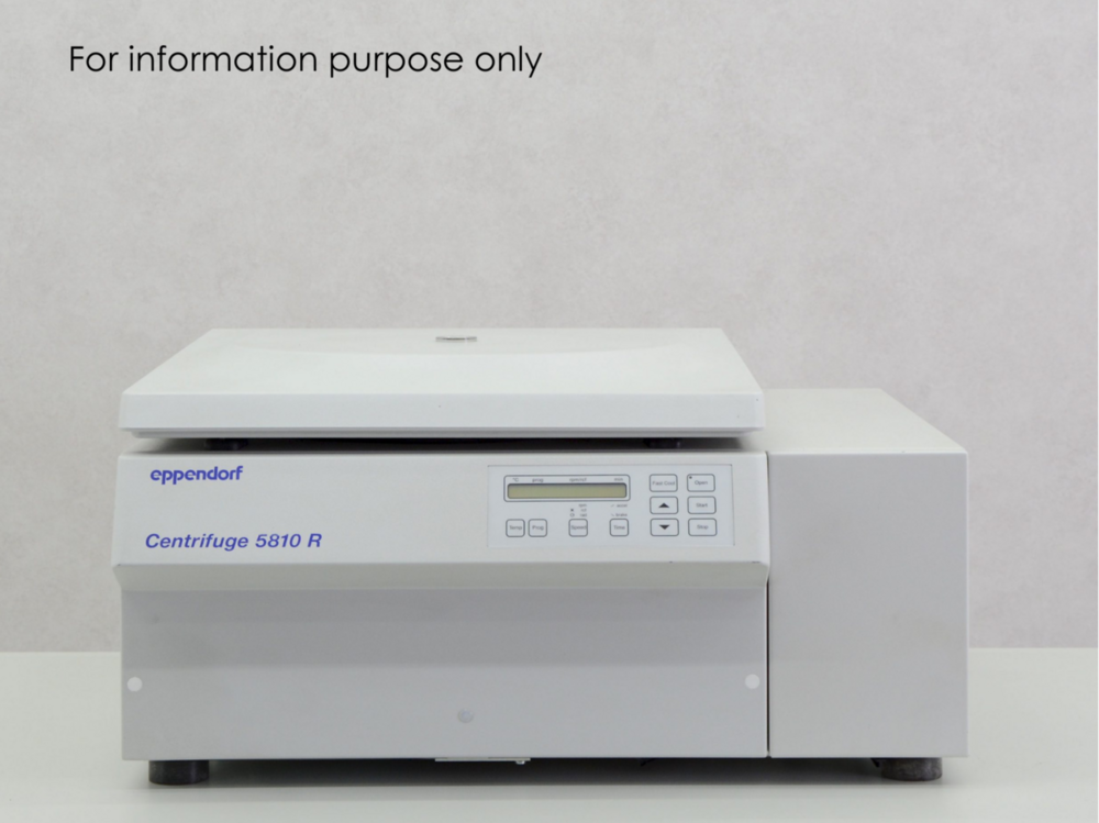 Eppendorf 5810 R Refrigerated Centrifuge
