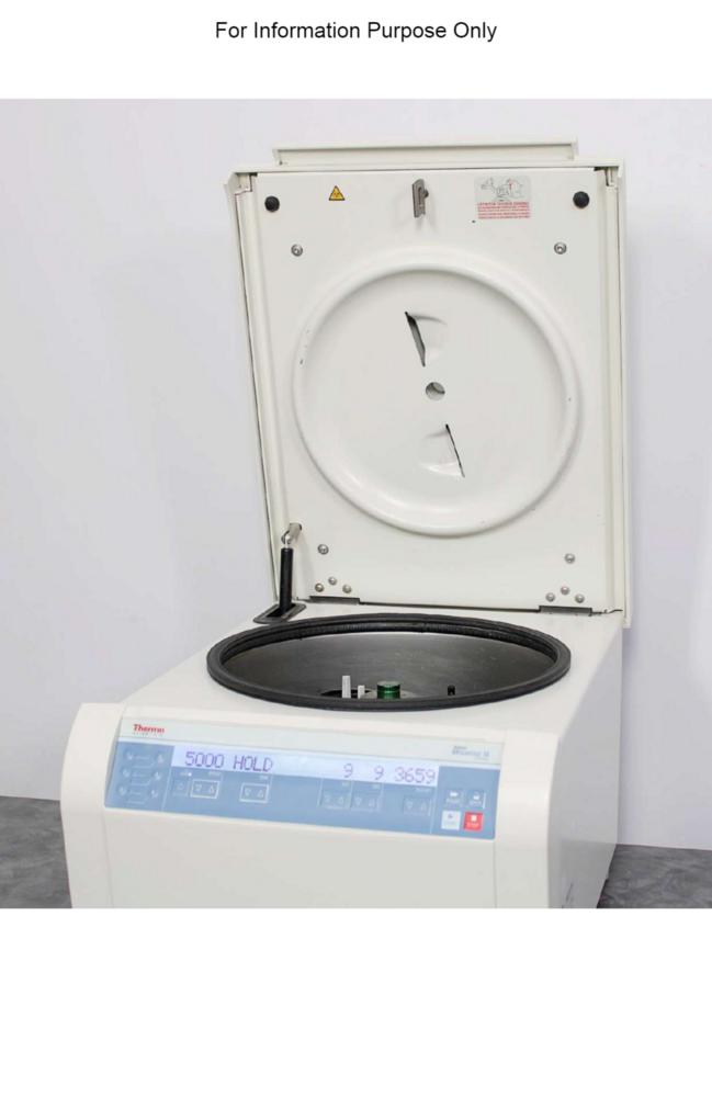 Thermo Scientific Sorvall St 16 Benchtop Lab Centrifuge