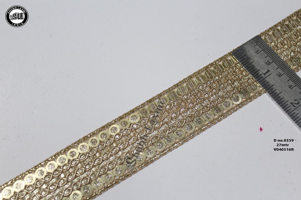 Golden Designer Lace