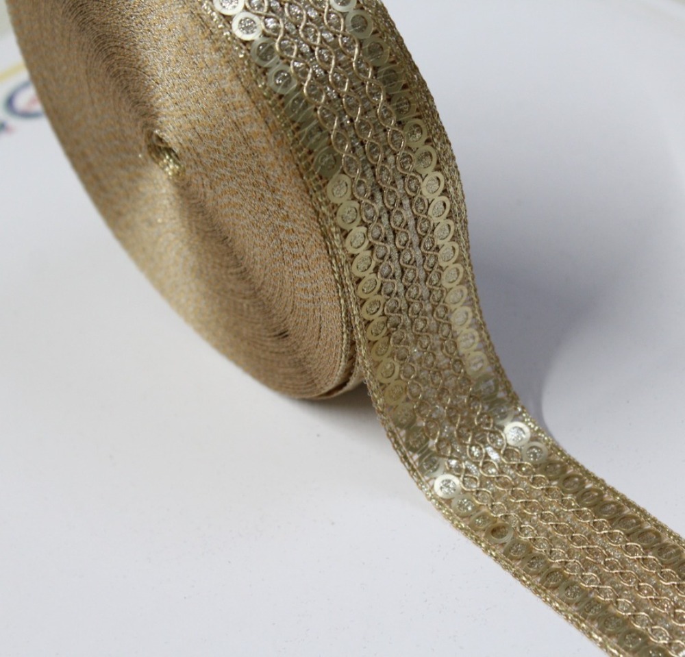 Golden Designer Lace