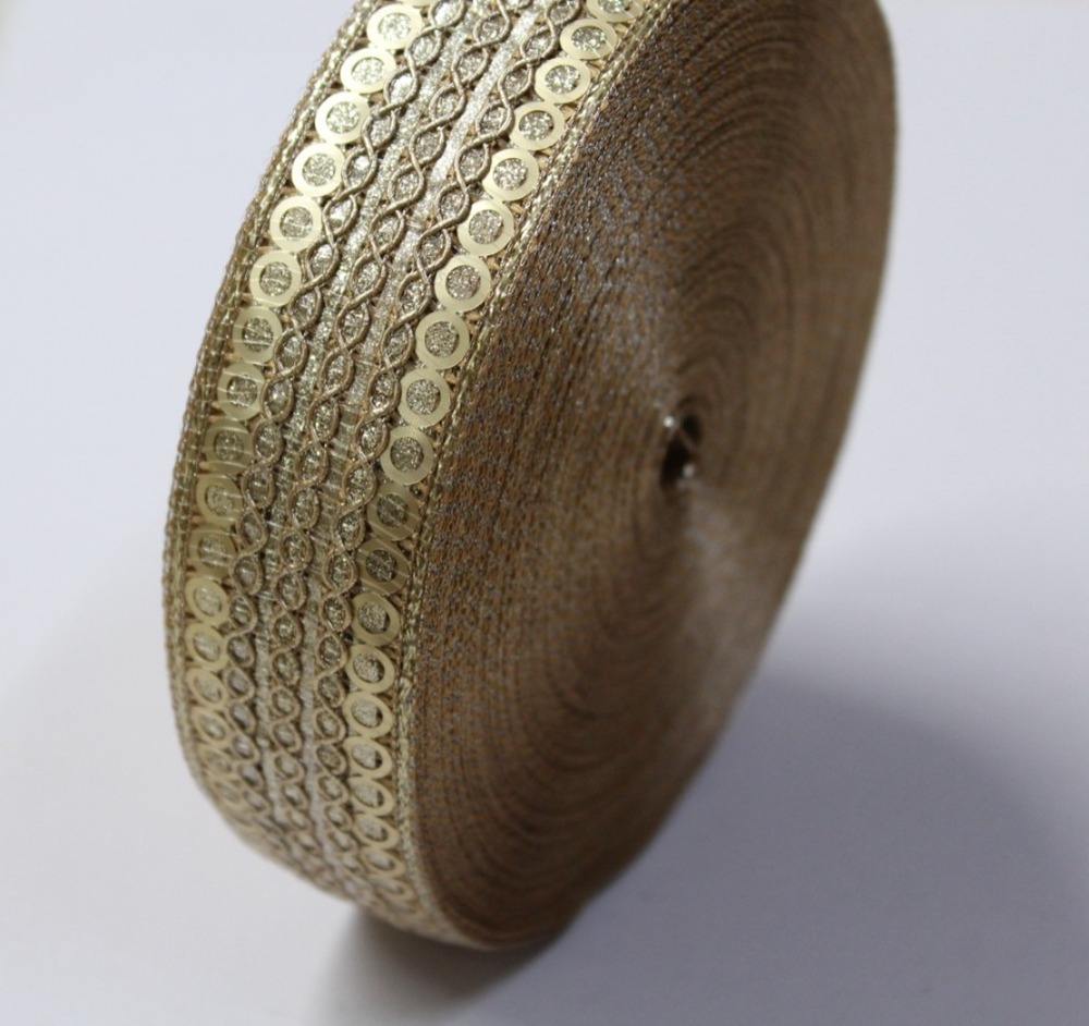 Golden Designer Lace