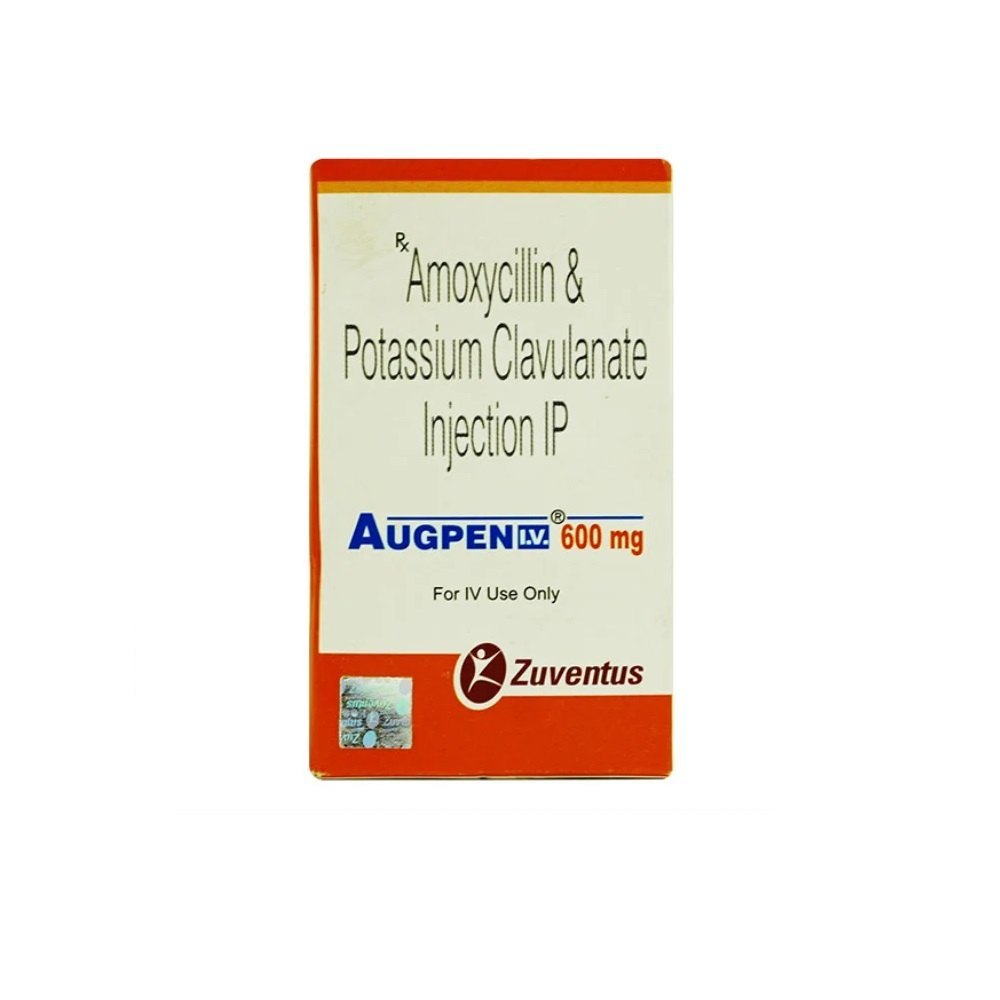 Augpen Amoxycillin &Clavulanic Acid Injection 600mg 