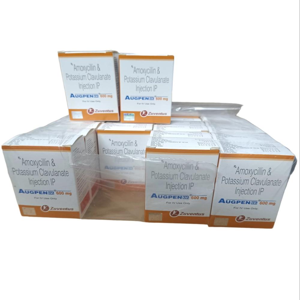 Augpen Amoxycillin &Clavulanic Acid Injection 600mg 