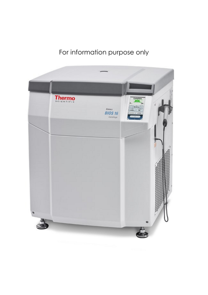 Thermo Fisher Sorvall Bios 16 Bioprocessing Centrifuge
