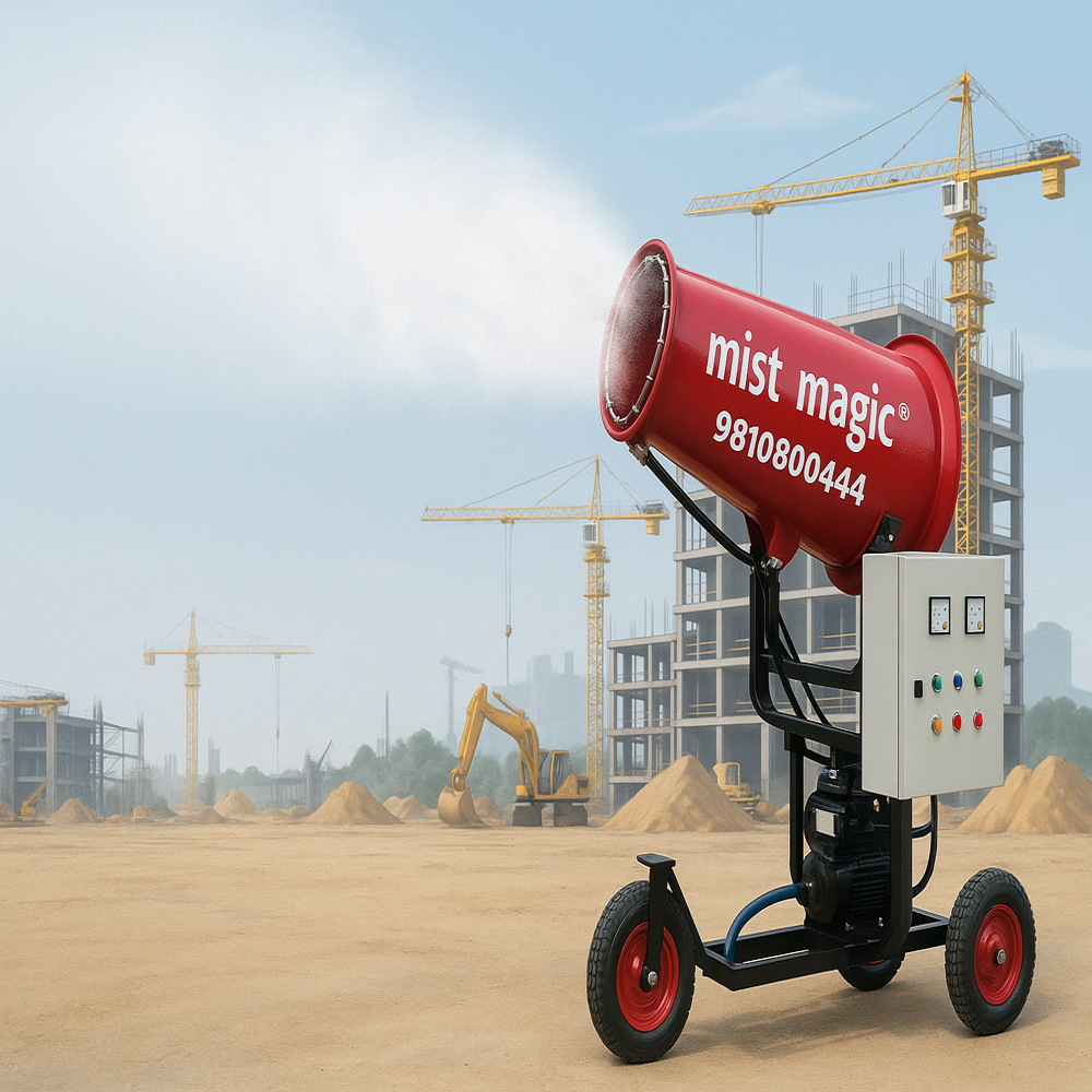 Dust cannon system