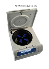 Thermo Fisher Megafuge Benchtop Centrifuge