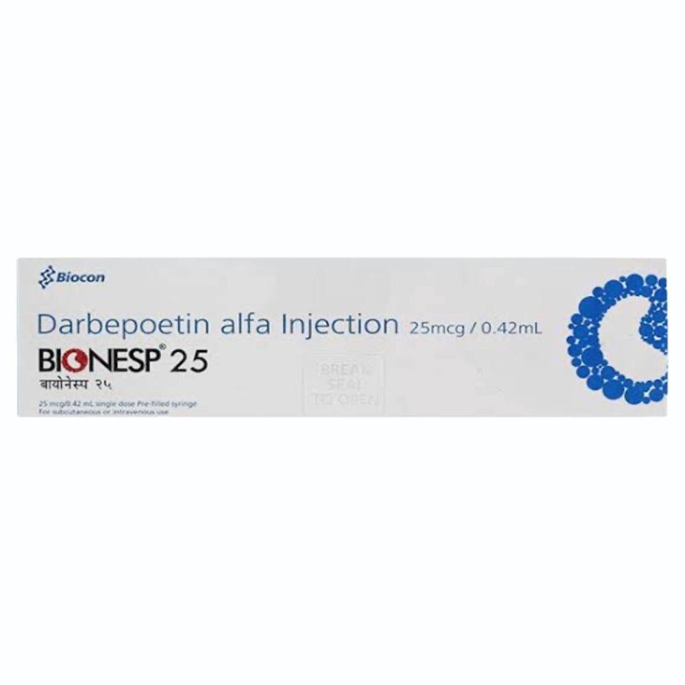 Bionesp Darbepoetin alfa Injection 25mcg 