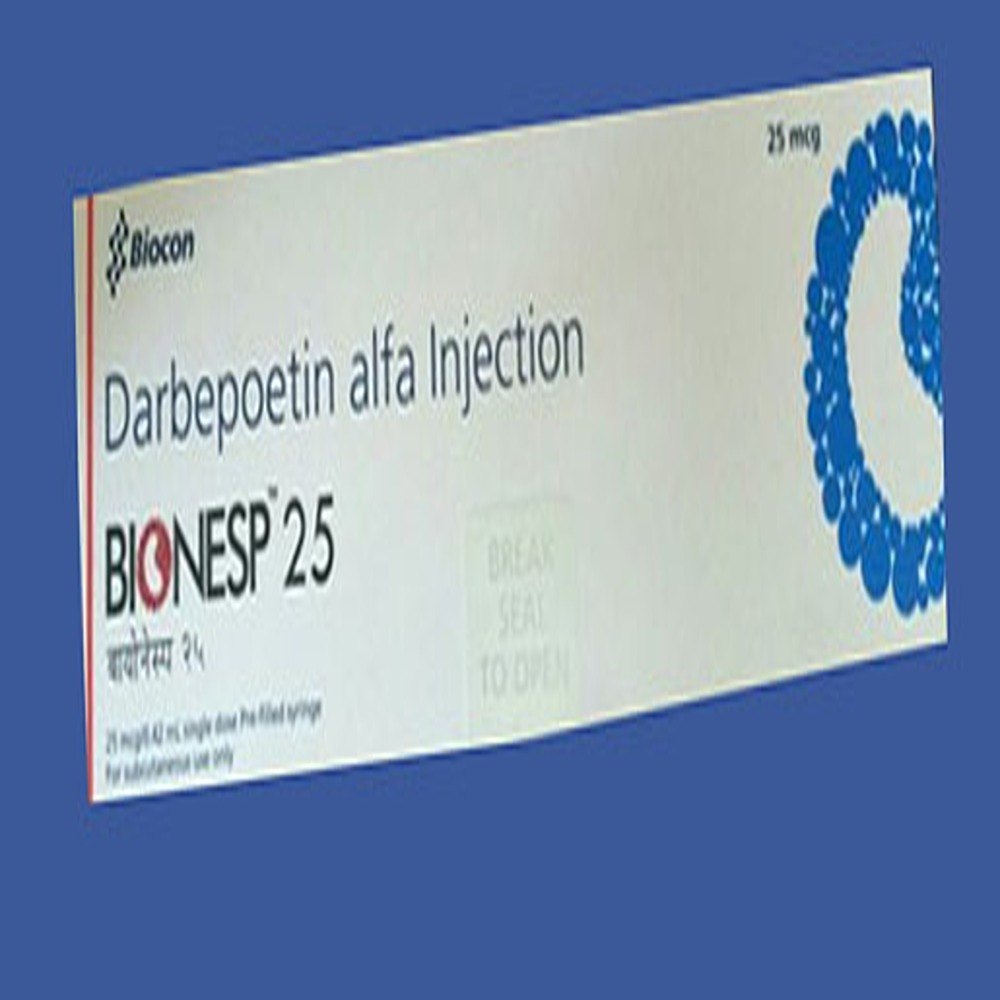 Bionesp Darbepoetin Alfa Injection 25mcg - Grade: Medicine Grade at ...