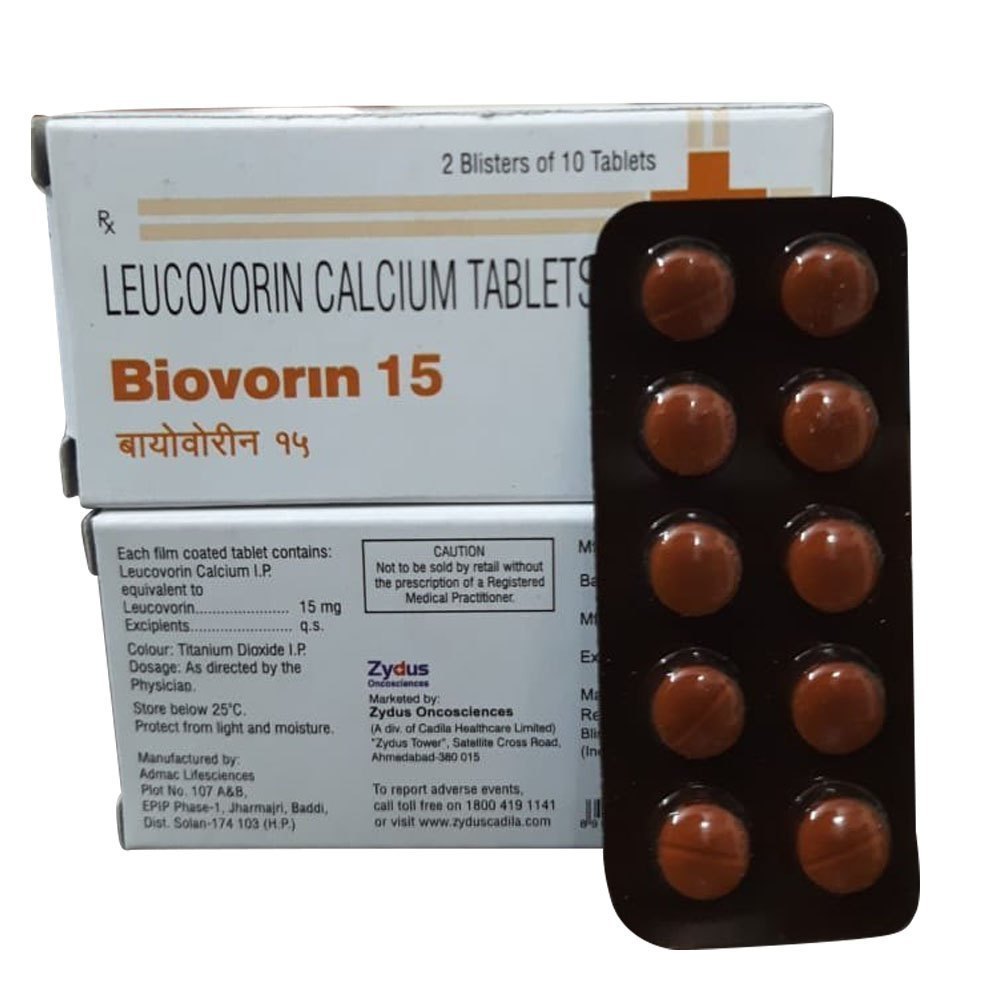 Biovorin Calcium Leucovorin Injection 15mg 