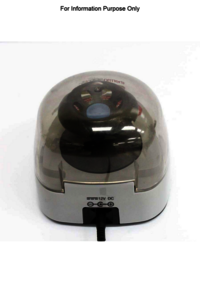 Thermo Fisher My Spin 12 Mini Centrifuge For Laboratory Use