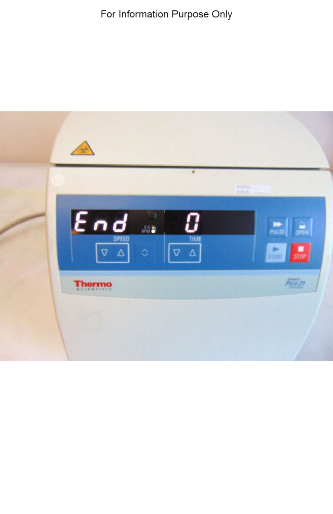 Thermo Scientific Pico 21 Microcentrifuge
