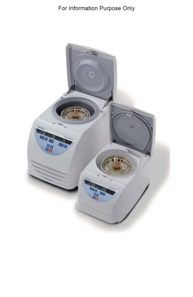Thermo Fisher Sorvall Legend Micro 17 Microcentrifuge