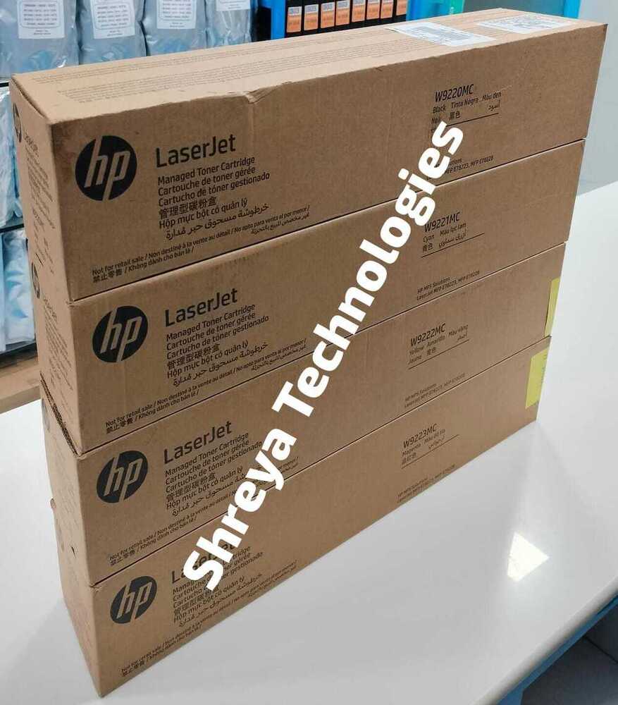 Hp W9220mc W9221mc W9222mc W9223mc Color Toner Cartridge For Mfp E78223 / E78228 - Color: Cyan