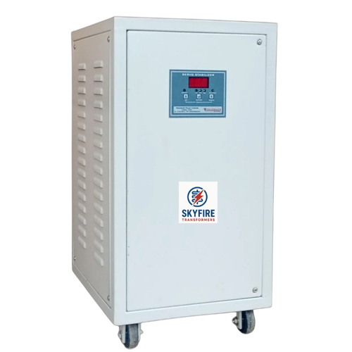 Three Phase Air Cooled Servo Voltage Stablizer - Current Type: Ac To Dc