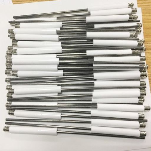 Burner Electrodes - Ceramic & Metal, 50-100mm Length, 5-10mm Diameter, M8-m12 Thread Size, 12v Voltage, 1000â°c Temperature | Ideal For Industrial Burners, Kilns & Gas Appliances