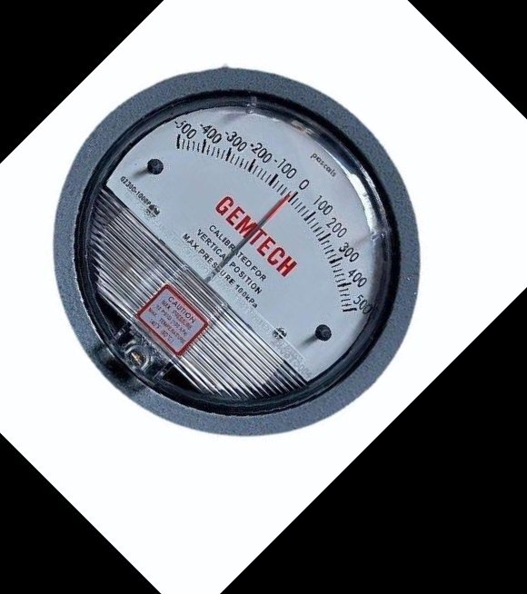 Gemtech Differential Pressure Gauge In Hamirpur Himachal Pradesh - Accuracy: 2% (-Ha Model 1) Of Fs (3% (-Ha 1.5%) On -0