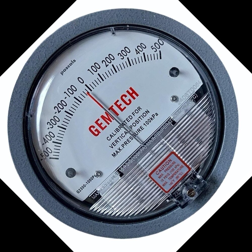GEMTECH_Differential Pressure Gauge In Bhachau Gujarat