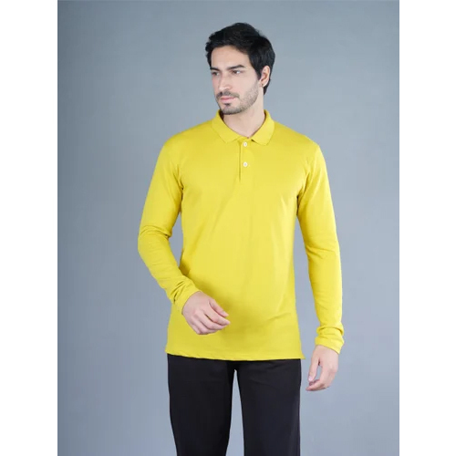 Full Sleeves Polo T Shirt - Age Group: Adult