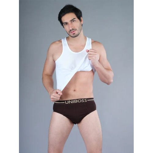 Mens Cotton Underwear - Color: Brown