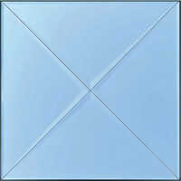 Cross Pattern Glass Mosiac Tile