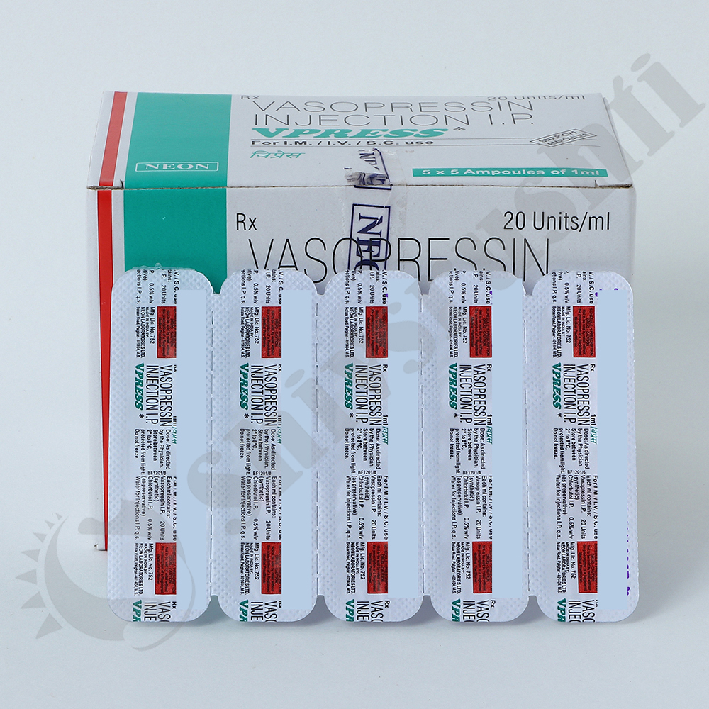Vpress 20units/ml - Drug Type: Injection