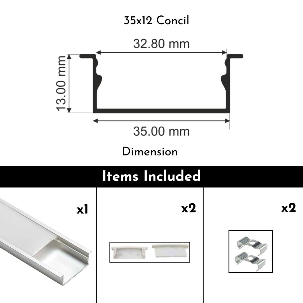 35 X 12 Concil - Application: Architectural Lighting